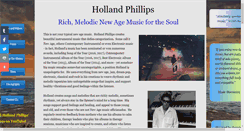 Desktop Screenshot of musicbyholland.com